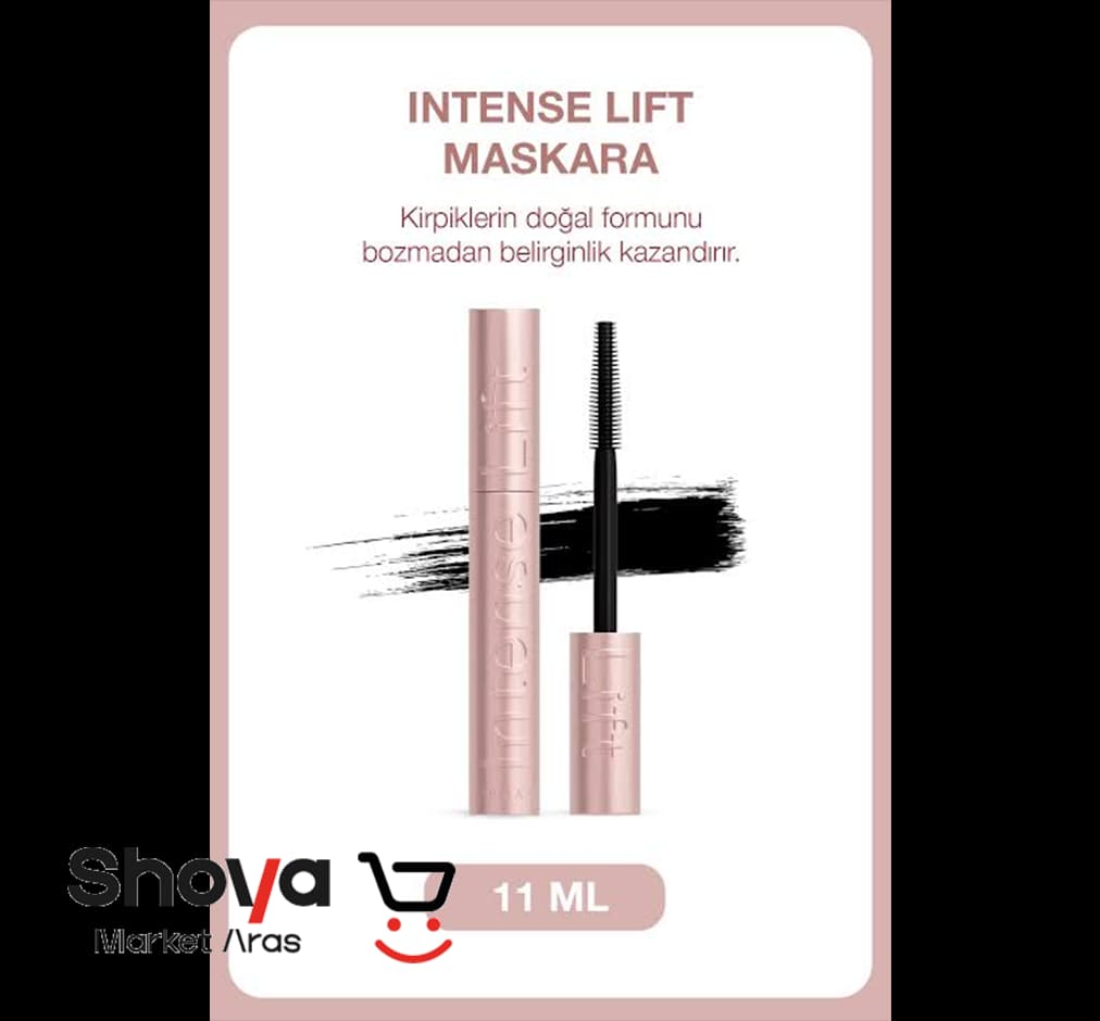 ریمل حجم دهنده و بلند کننده فارماسی Farmasi مدل Intense Lift حجم 11 میلی‌لیتر — تصویر ۵