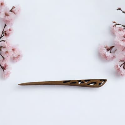 پین موی چوبی مدل آدرین