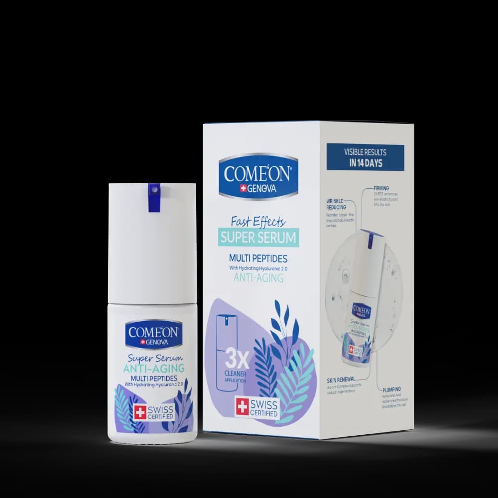 سوپر سرم ضد چروک کامان مدل Anti Aging حجم ۳۰ میلی لیتر