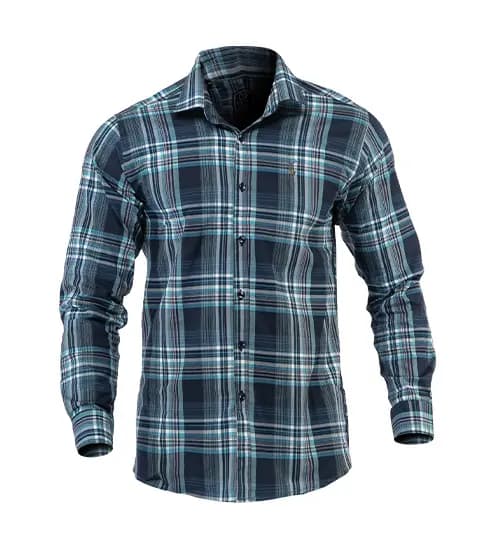 پیراهن مردانه چهارخانه Polo مدل 36827