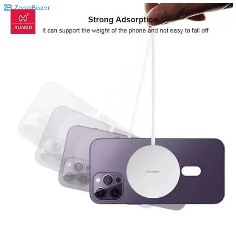 شارژر بی سیم ژاند مدل magsafe wireless charging 048 — تصویر ۹