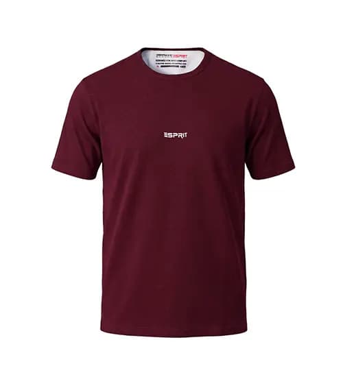 تیشرت Esprit یقه گرد مردانه نرمال نخ پنبه مدل 50442 — تصویر ۲