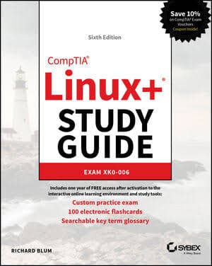 کتاب CompTIA Linux+ Study Guide: Exam XK0-006 (Sybex Study Guide)