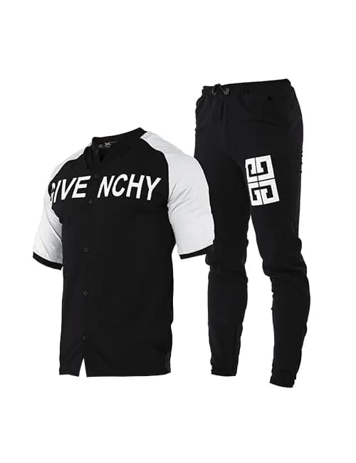 ست پیراهن و شلوار مردانه بیسبالی Givenchi مدل 37208