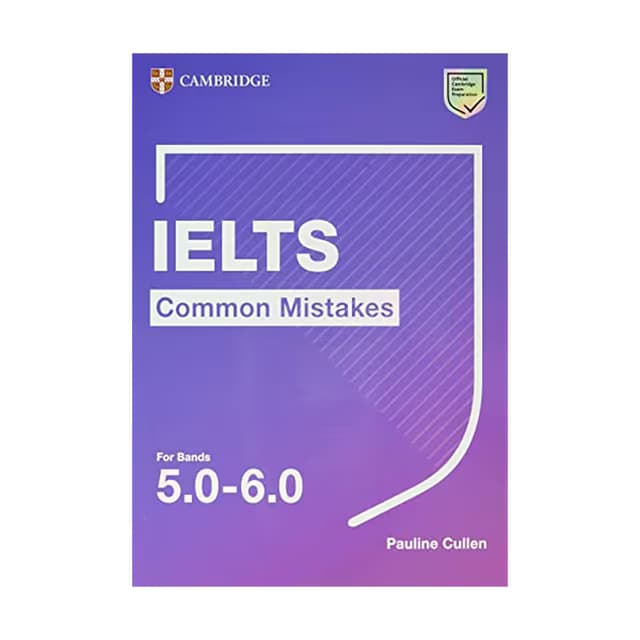 کتاب آموزشی انگلیسی IETLS common mistakes _IELTS. نسخه انگلیسی. پی دی اف. نویسنده Pauline Cullen
