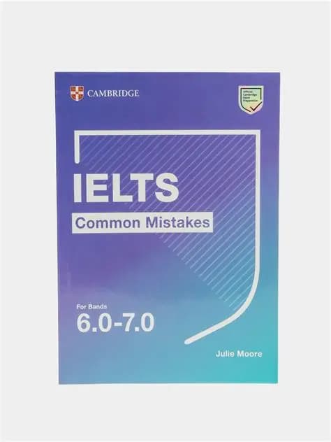 کتاب آموزشی انگلیسی IELTS Common Mistakes اشتباهات رایج آیلتس. نسخه انگلیسی. پی دی اف. نویسنده Julie Moore