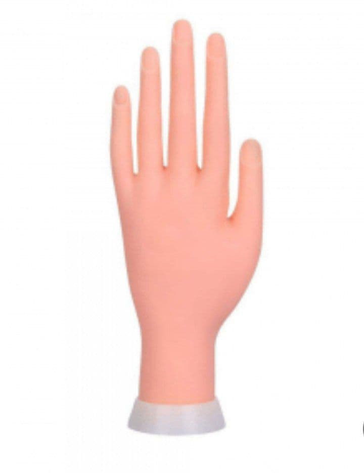 دست تمرینی کاشت ناخن