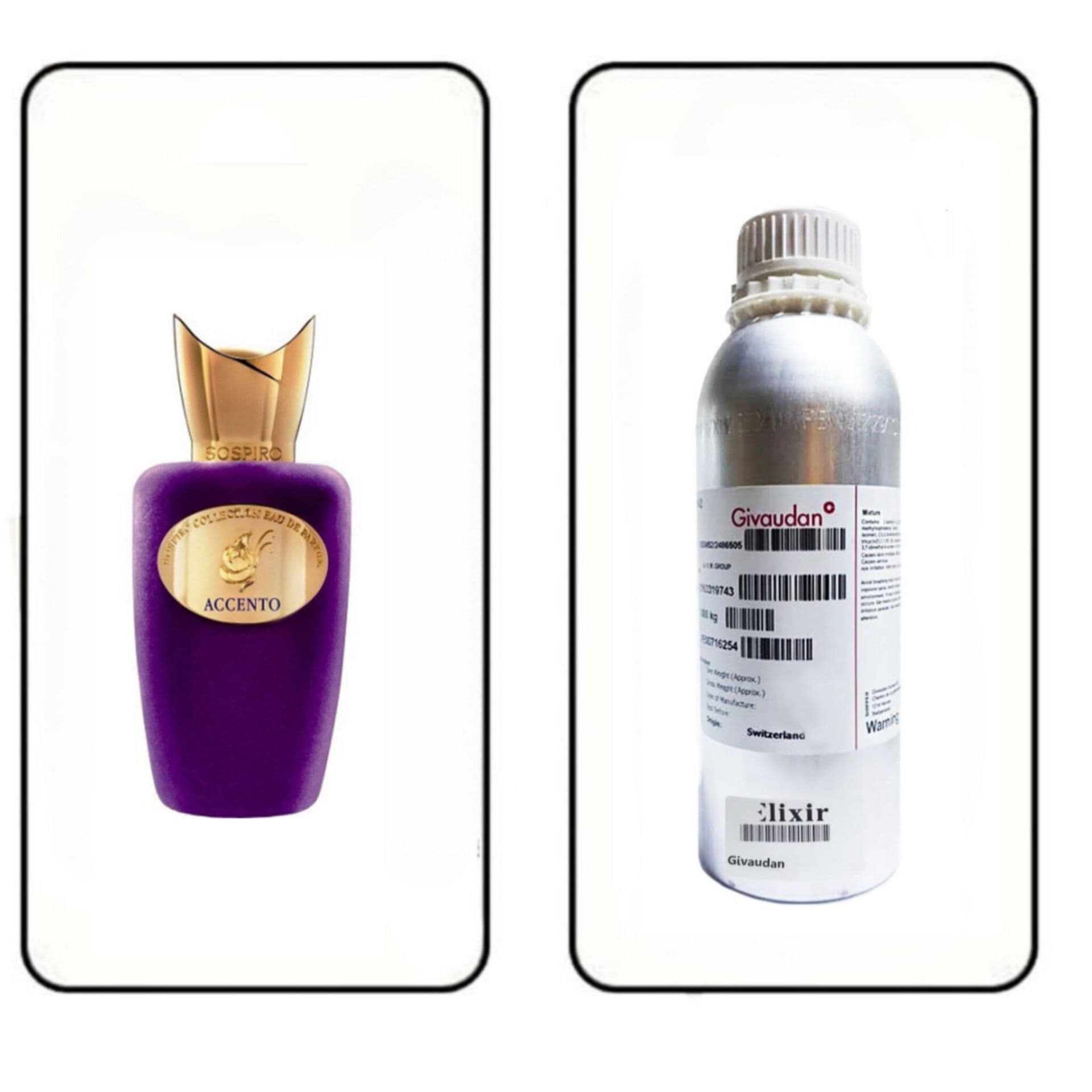 عطر گرمی اکسنتو سوسپیرو برند ژیوادان (Givaudan) — تصویر ۲