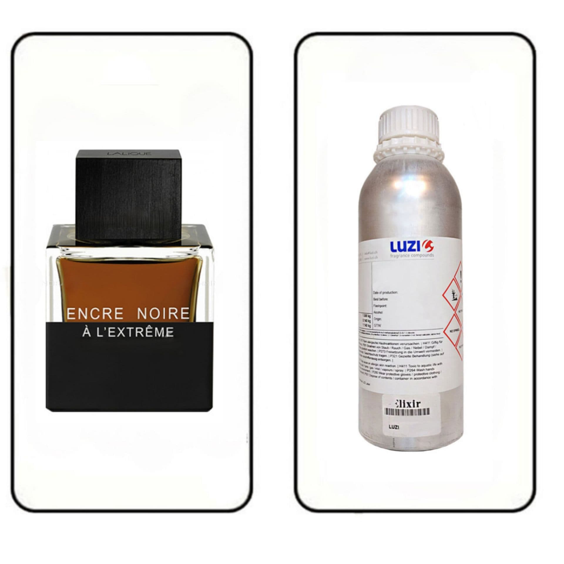 عطر گرمی لالیک اکستریم (انکر نویر) برند لوزی(LUZI)