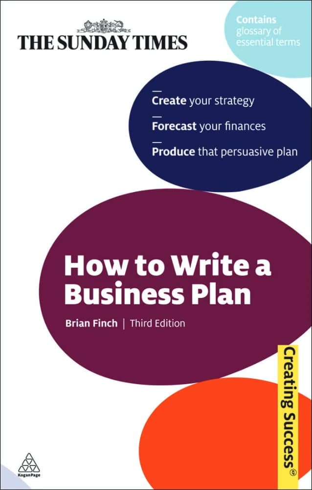 کتاب How to write a business plan چگونگی تدوین طرح کسب و کار. نسخه انگلیسی و پی دی اف. نویسنده برایان فینچ. — تصویر ۲