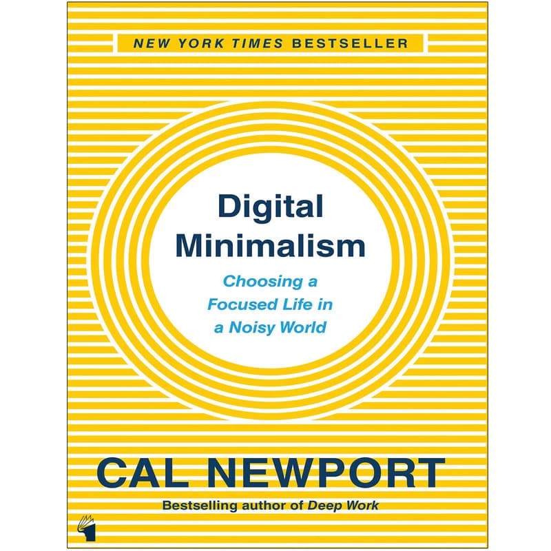 کتاب digital-minimalism دیجیتال مینیمالیسم. نسخه انگلیسی پی دی اف نویسنده کال نیوپورت