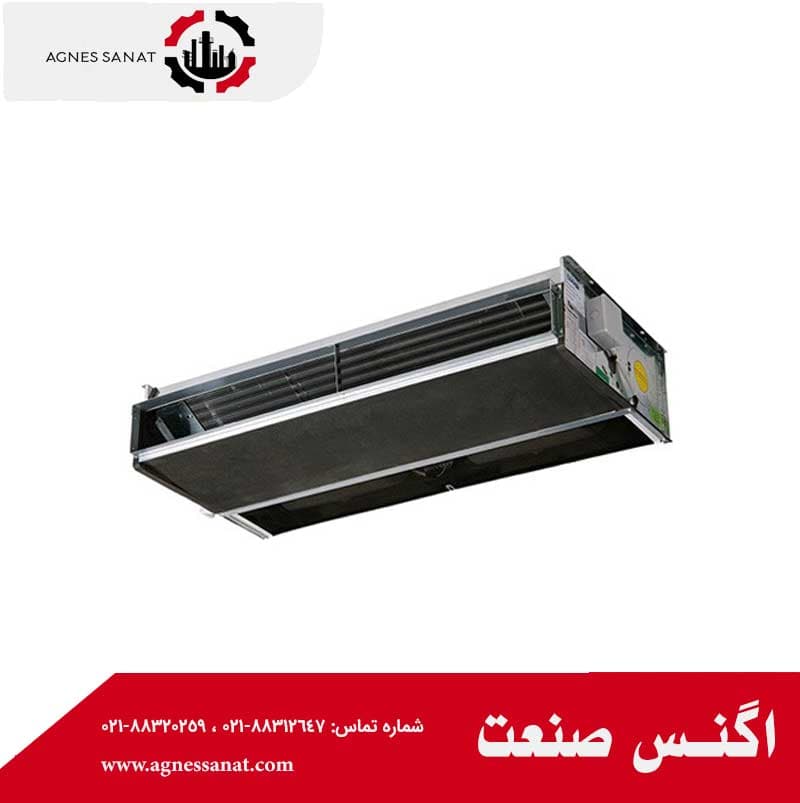 فن کوئل سقفی توکار فیلتر دار مدل HR-1000 تهویه — تصویر ۲