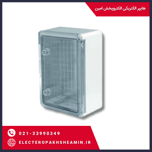تابلو برق دانوب درب شیشه ای 210 در 600 در 400 mm