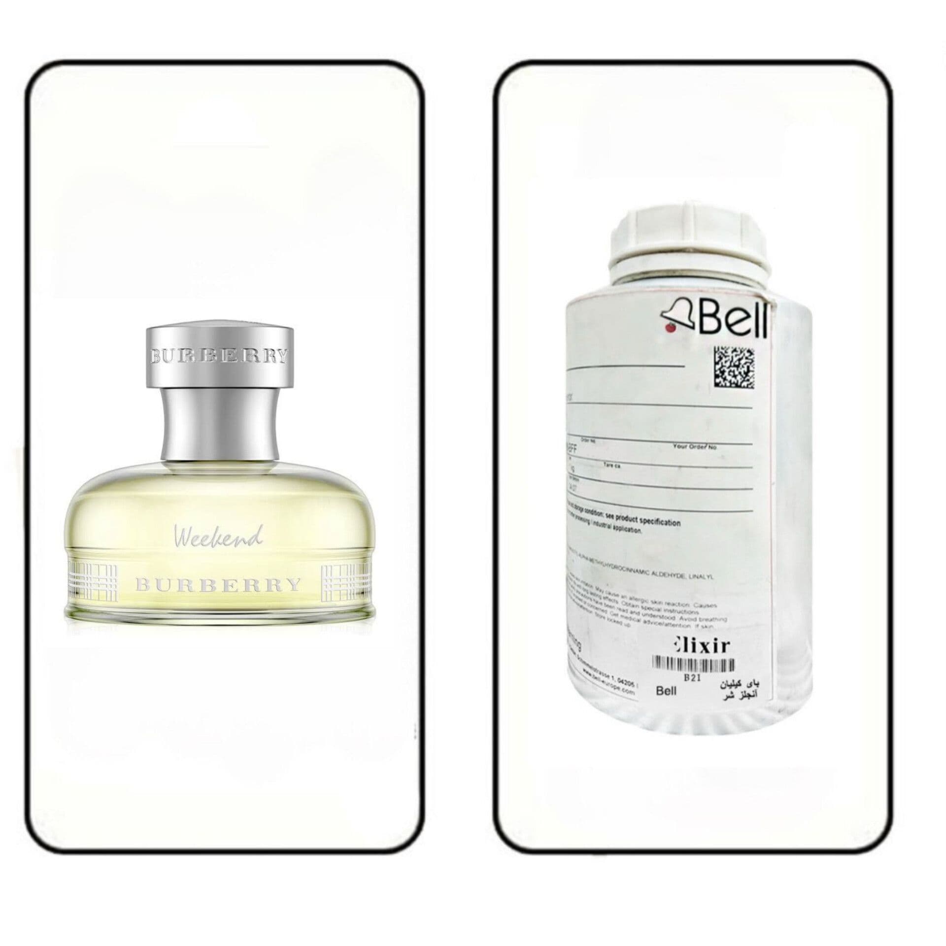 عطر گرمی باربری ویکند برند بل (BELL)