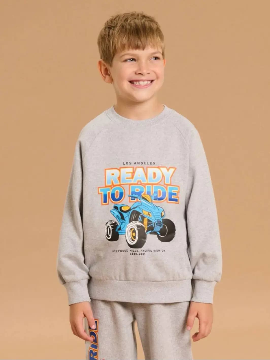 دورس بچگانه طوسی طرح دار