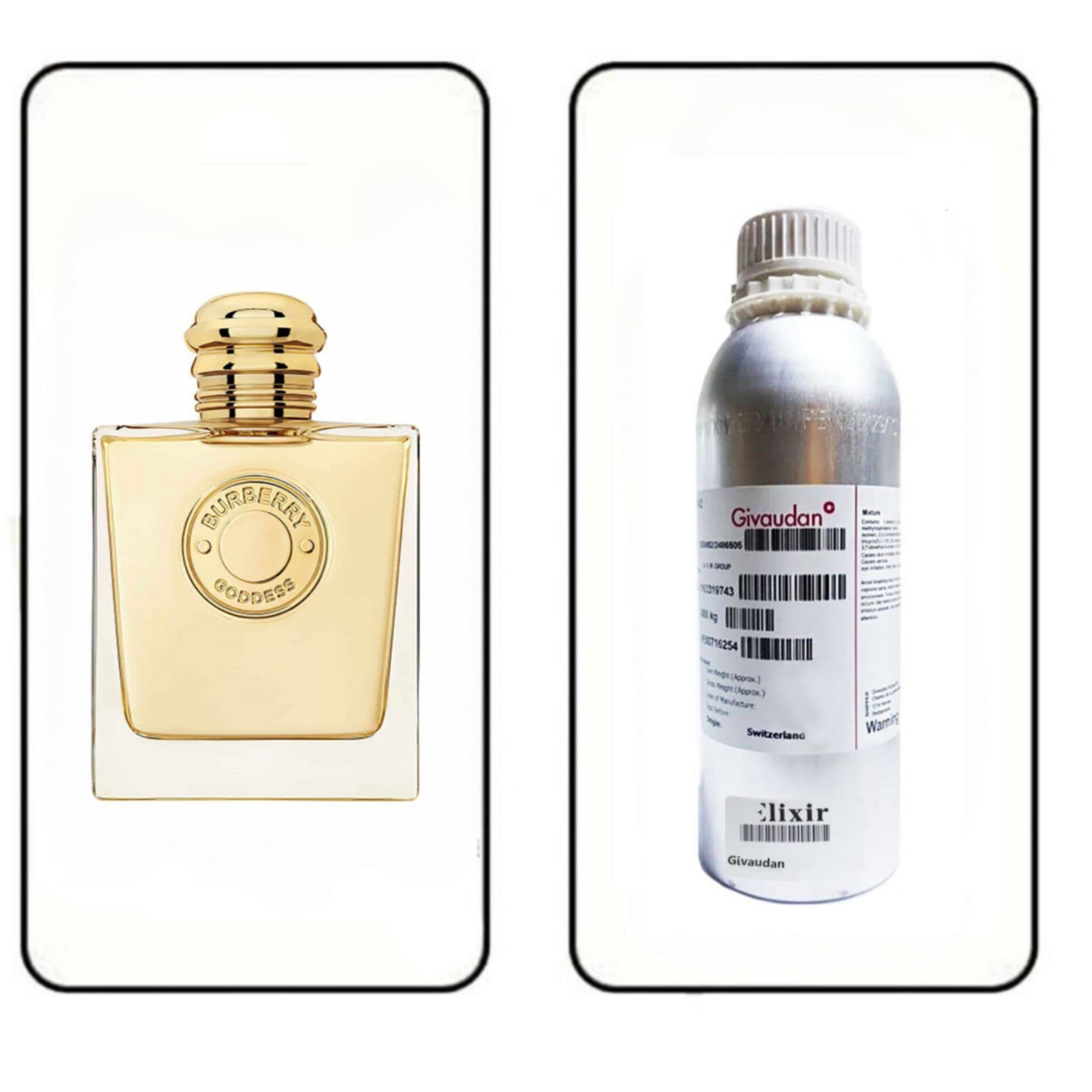 عطر گرمی باربری گادس برند ژیوادان ( Givaudan)