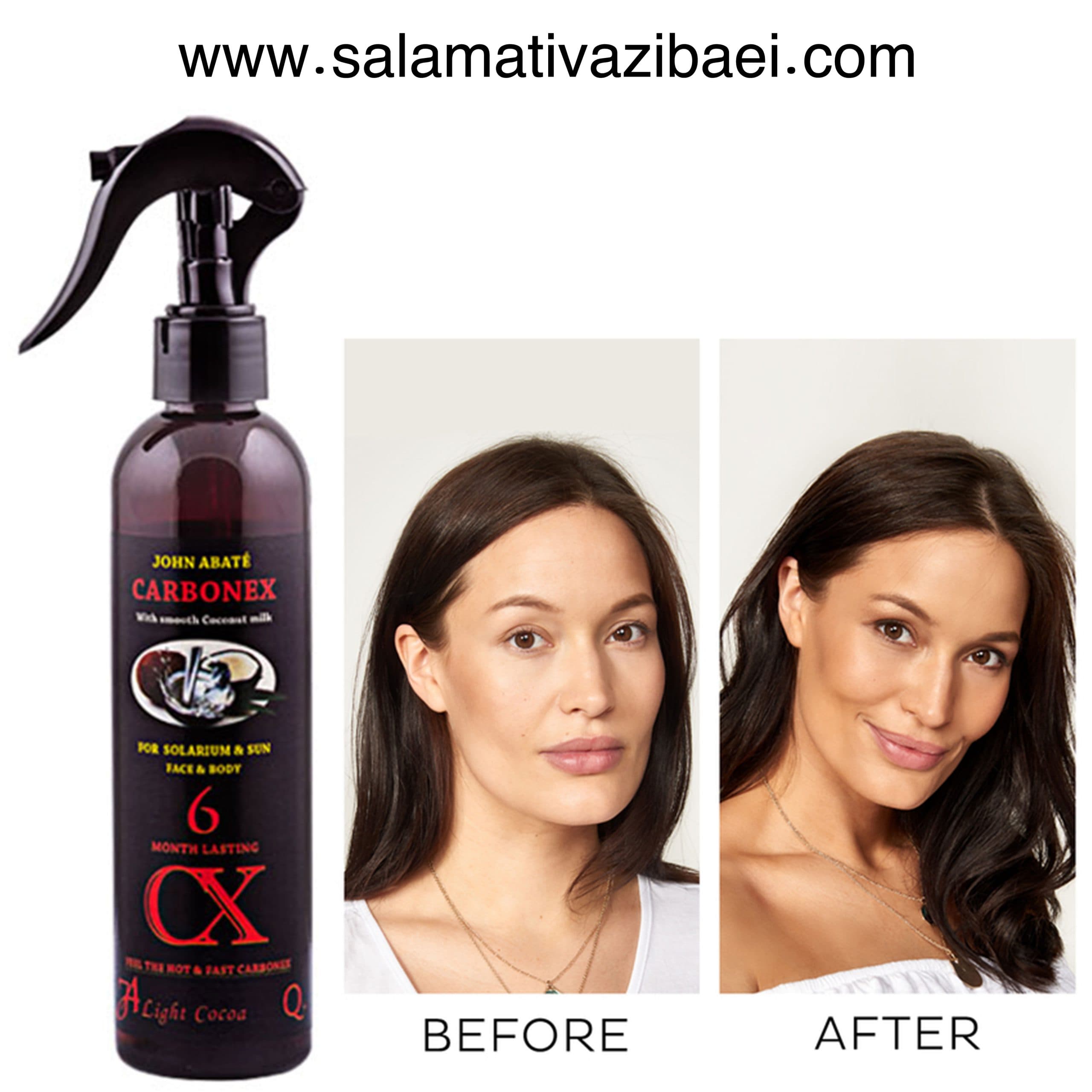 اسپری برنزه کننده فوری کربن ایکس آمریکا – CARBONEX — تصویر ۸