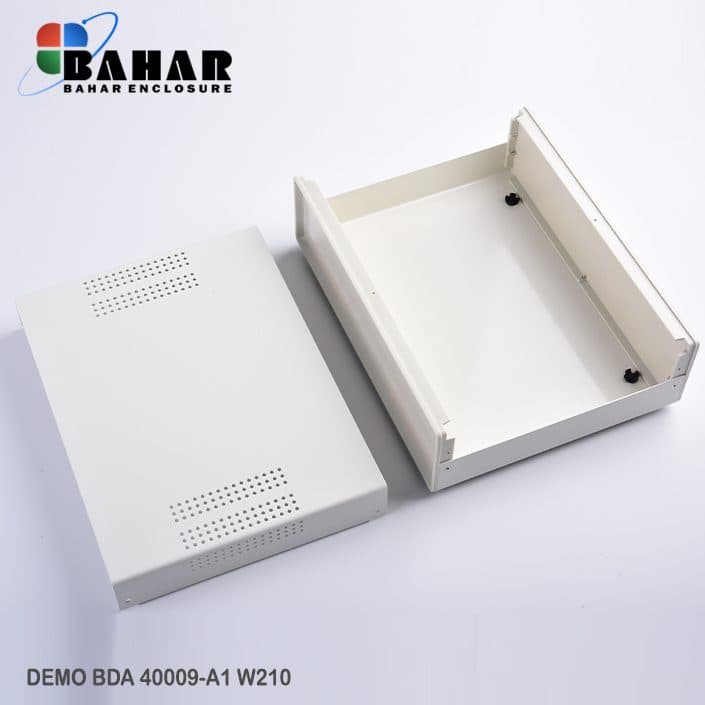 BDA 40009-A1 W115 جعبه فلزی با پانل پلاستیکی — تصویر ۴