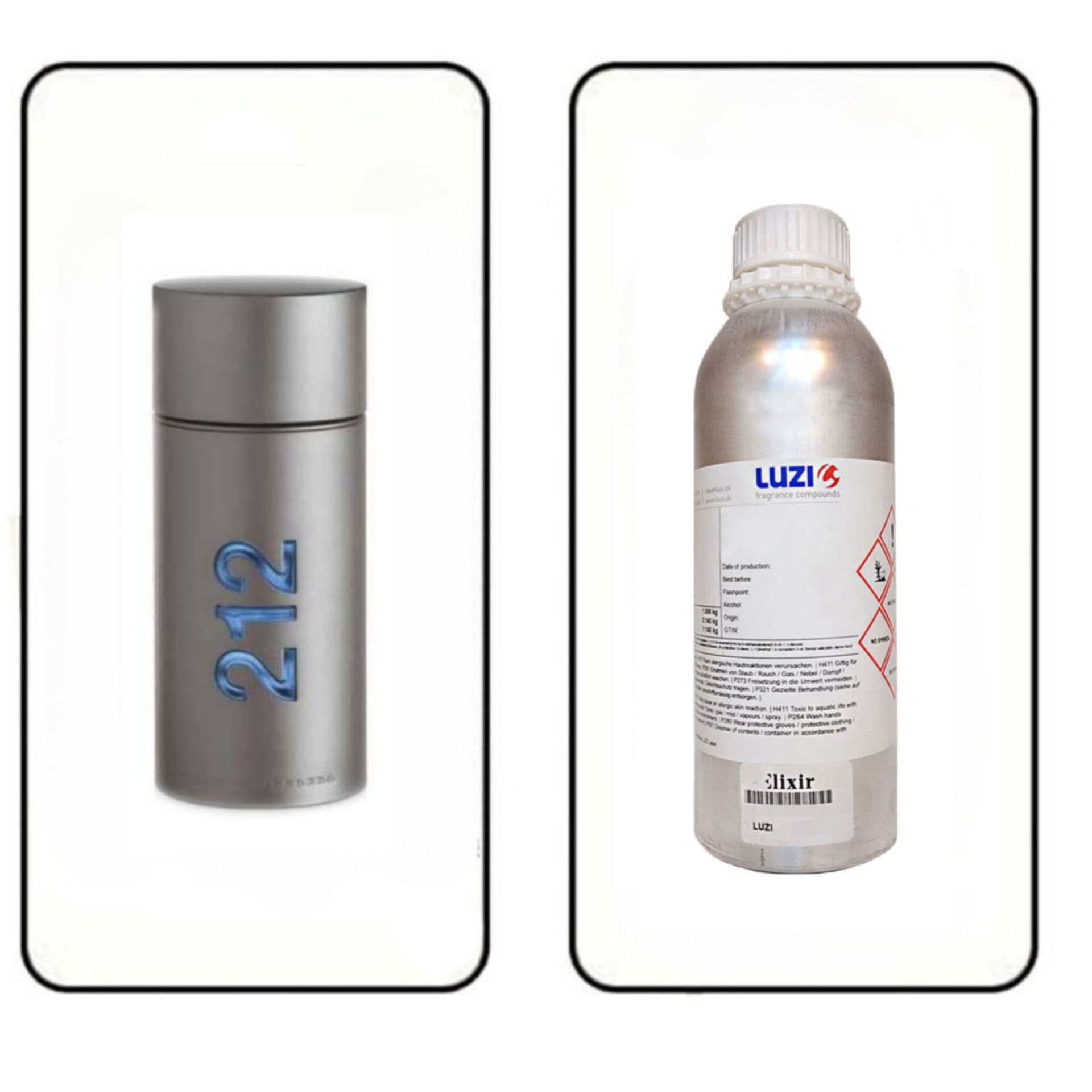 عطر گرمی ۲۱۲ مردانه منهتن برند لوزی (LUZI)