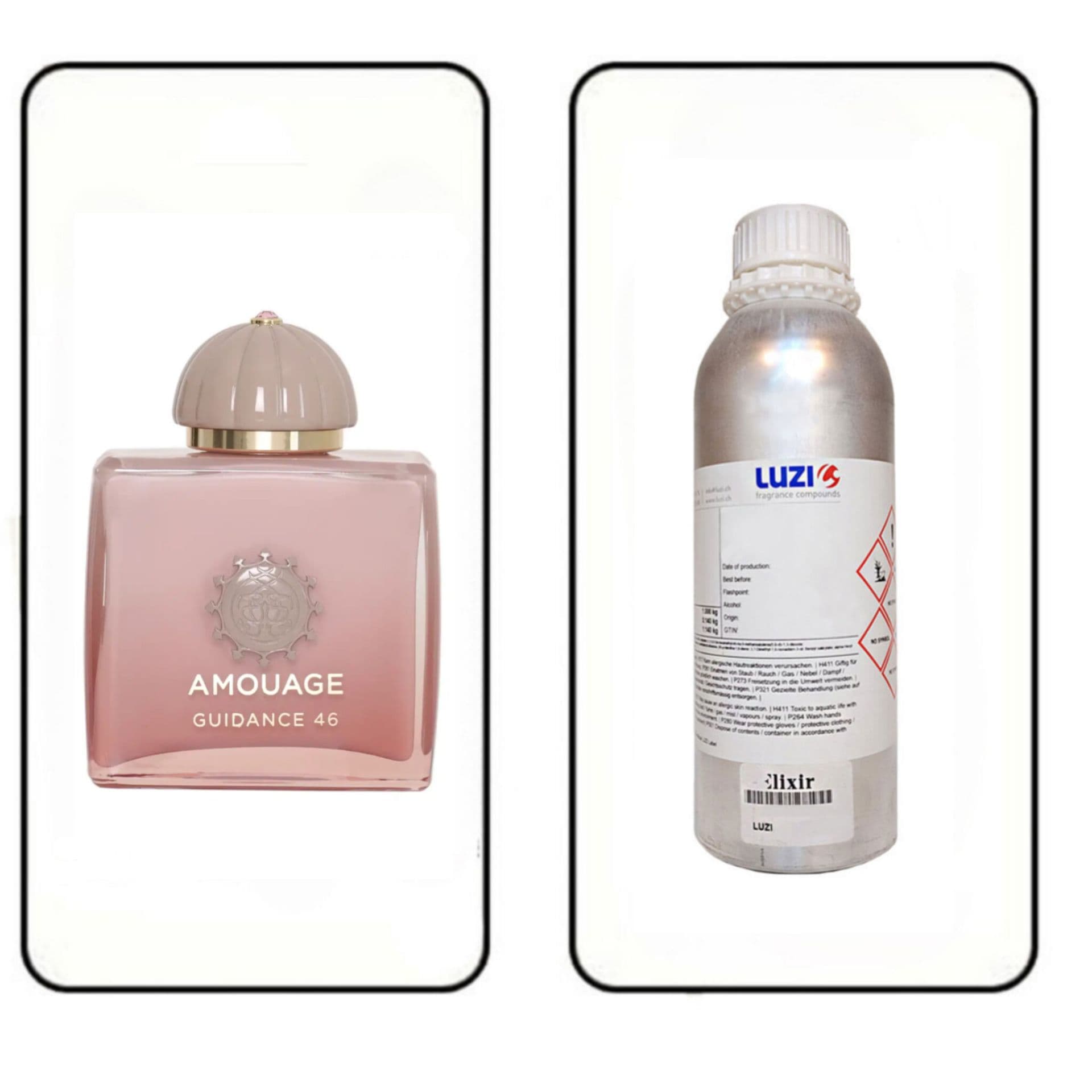 عطر گرمی آمواج گایدنس برند لوزی (LUZI)