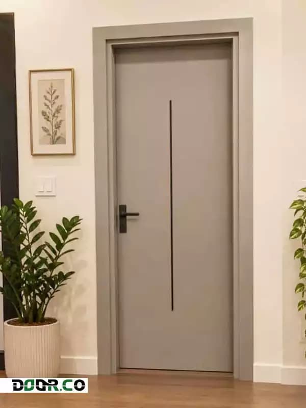 درب داخلی مدرن روکش PVC جنس چوب روسی مدل P250