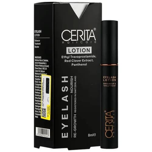 محلول تقویت کننده مژه سریتا مدل Eyelash Lotion حجم 8ml