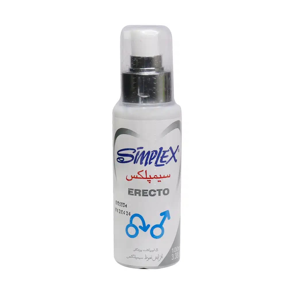 ژل لوبریکانت سیمپلکس تقویت نعوظ اقایان مدل erecto حجم 100ml