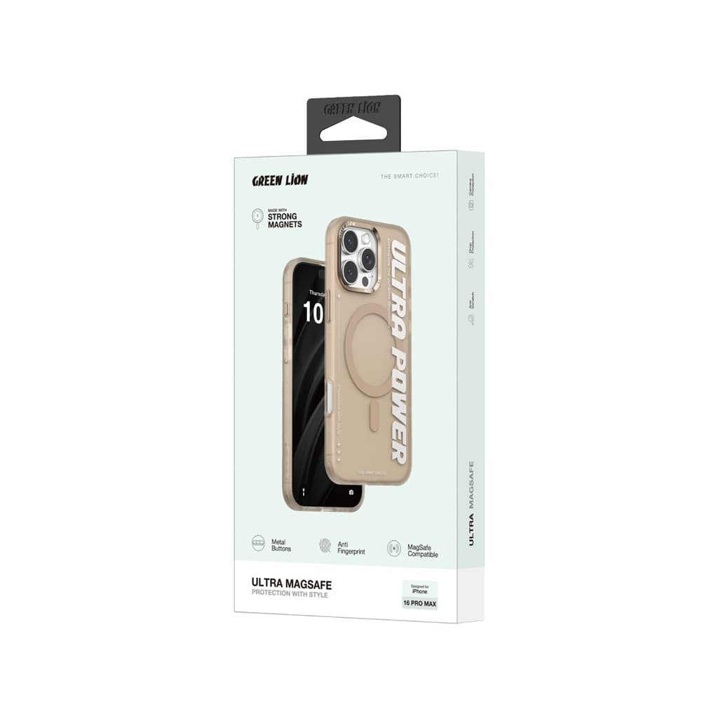 قاب محافظ مگ سیف گرین لاین آیفون Apple iPhone 16 Pro Max Green Lion Ultra MagSafe — تصویر ۲