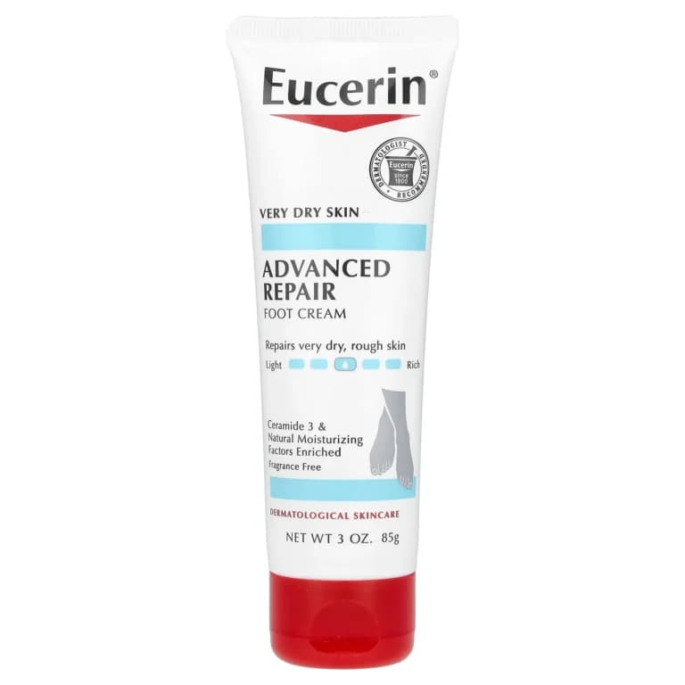 کرم پا ترمیم کننده اوسرین Eucerin مدل Advanced Repair وزن 85 گرم
