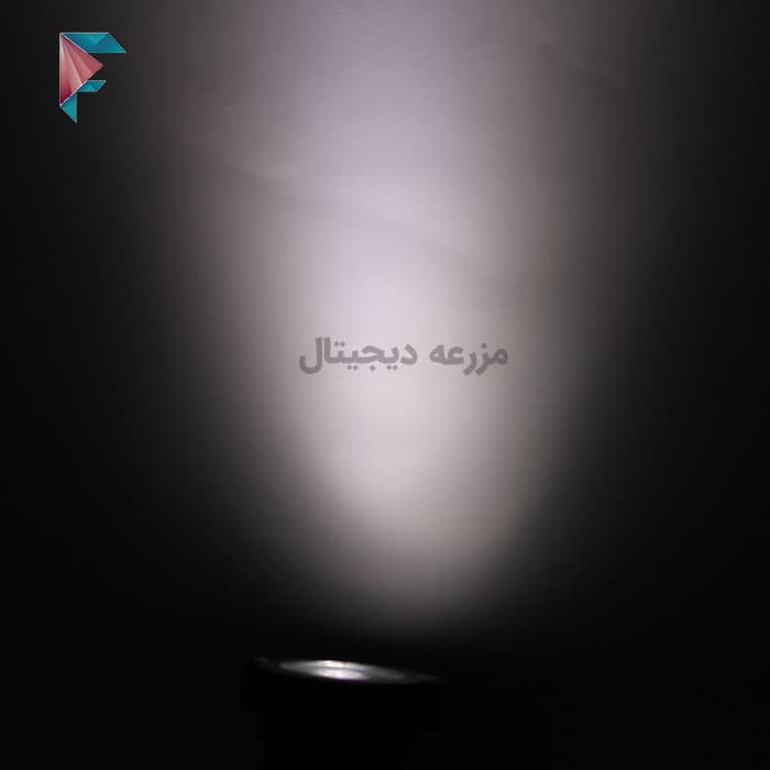 چراغ چمنی led | ضد آب | فلزی | 3 وات | نور سفید | یک سال گارانتی — تصویر ۳