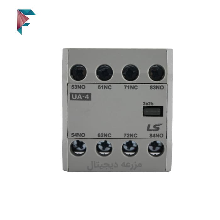 تیغه کمکی کنتاکتور ls اصل | 2 باز + 2 بسته | UA-4 | نصب از رو