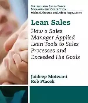 دانلود کتاب Lean applications in sales : how a sales manager applied lean tools to sales processes and exceeded his…