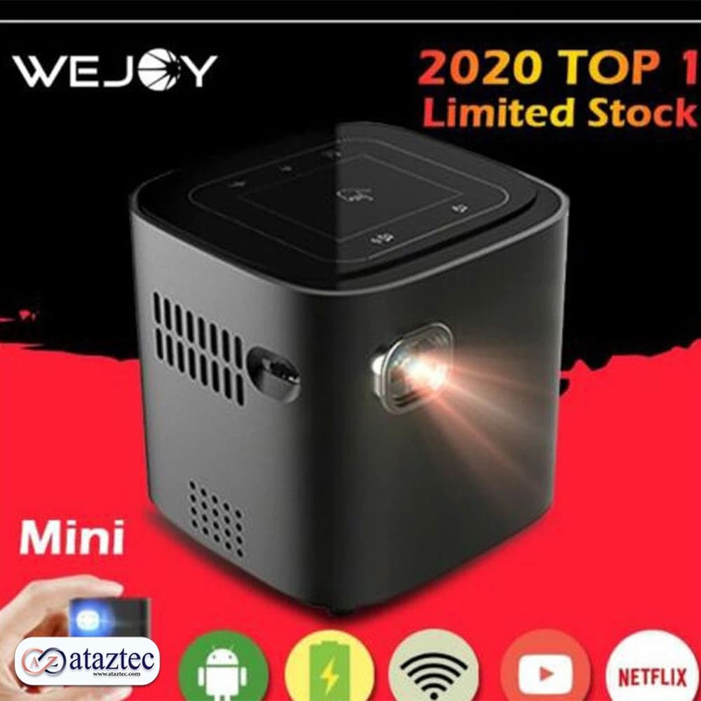 ویدئو پروژکتور LED FUll HD مدل DL-S12 | با سیستم عامل اندروید | بلندگوی داخلی و باطری داخلی — تصویر ۴