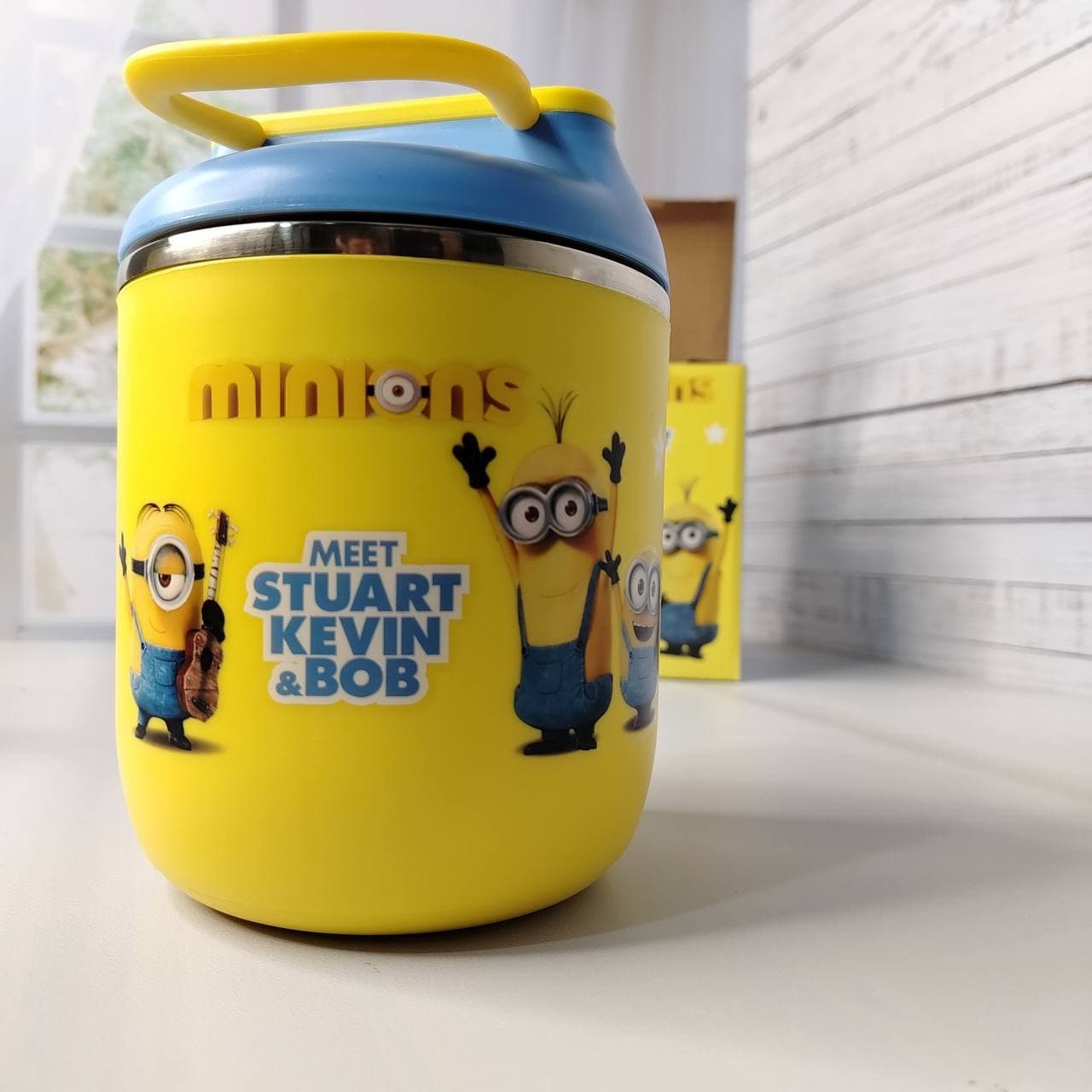 ظرف نگهدارنده غذا کودک دوجداره Minions
