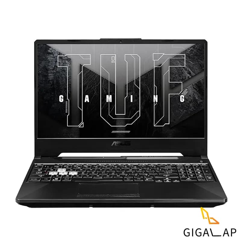 لپ تاپ گیمینگ ASUS TUF A15 مدل Ryzen 5 7535HS 8GB 512GB SSD 4GB RTX 3050 15,3 INCH FHD 120HZ