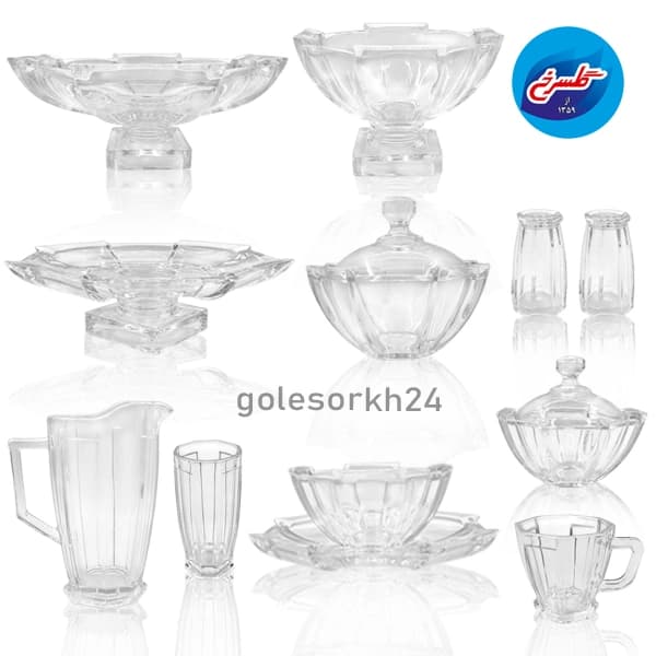 سرویس کریستال استیج 63 پارچه