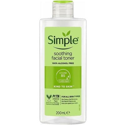 تونر سیمپل Simple مدل Kind To Skin حجم 200 میل
