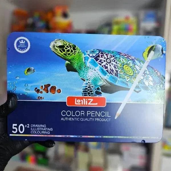 مداد رنگی حرفه‌ای ۵۰ رنگ برند Loliz — تصویر ۵