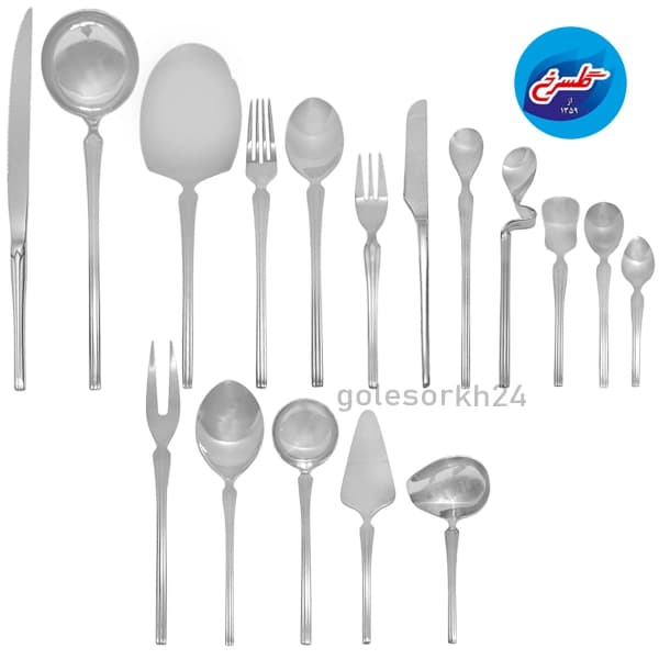 سرویس قاشق و چنگال اس جی 143پارچه مدل 274 — تصویر ۲
