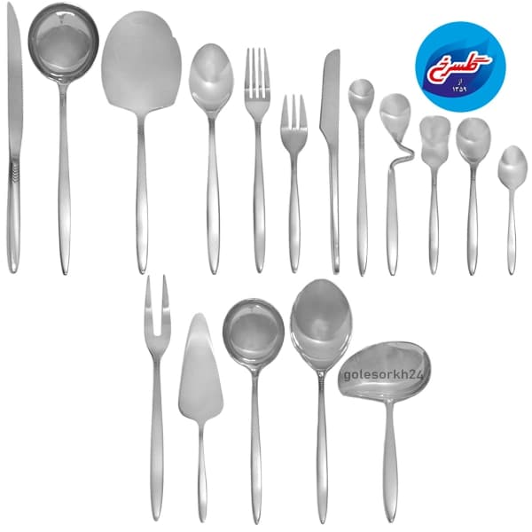 سرویس قاشق و چنگال اس جی 143پارچه مدل 309 — تصویر ۲
