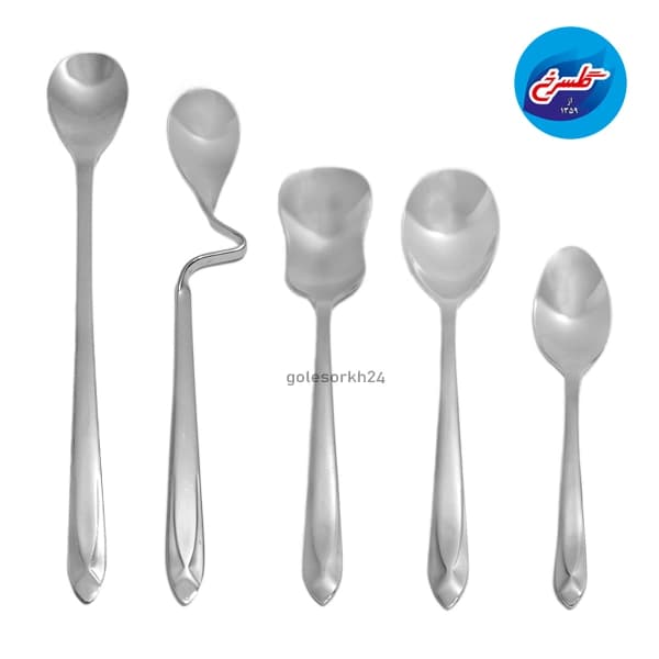 سرویس قاشق و چنگال اس جی 143پارچه مدل 304 — تصویر ۷