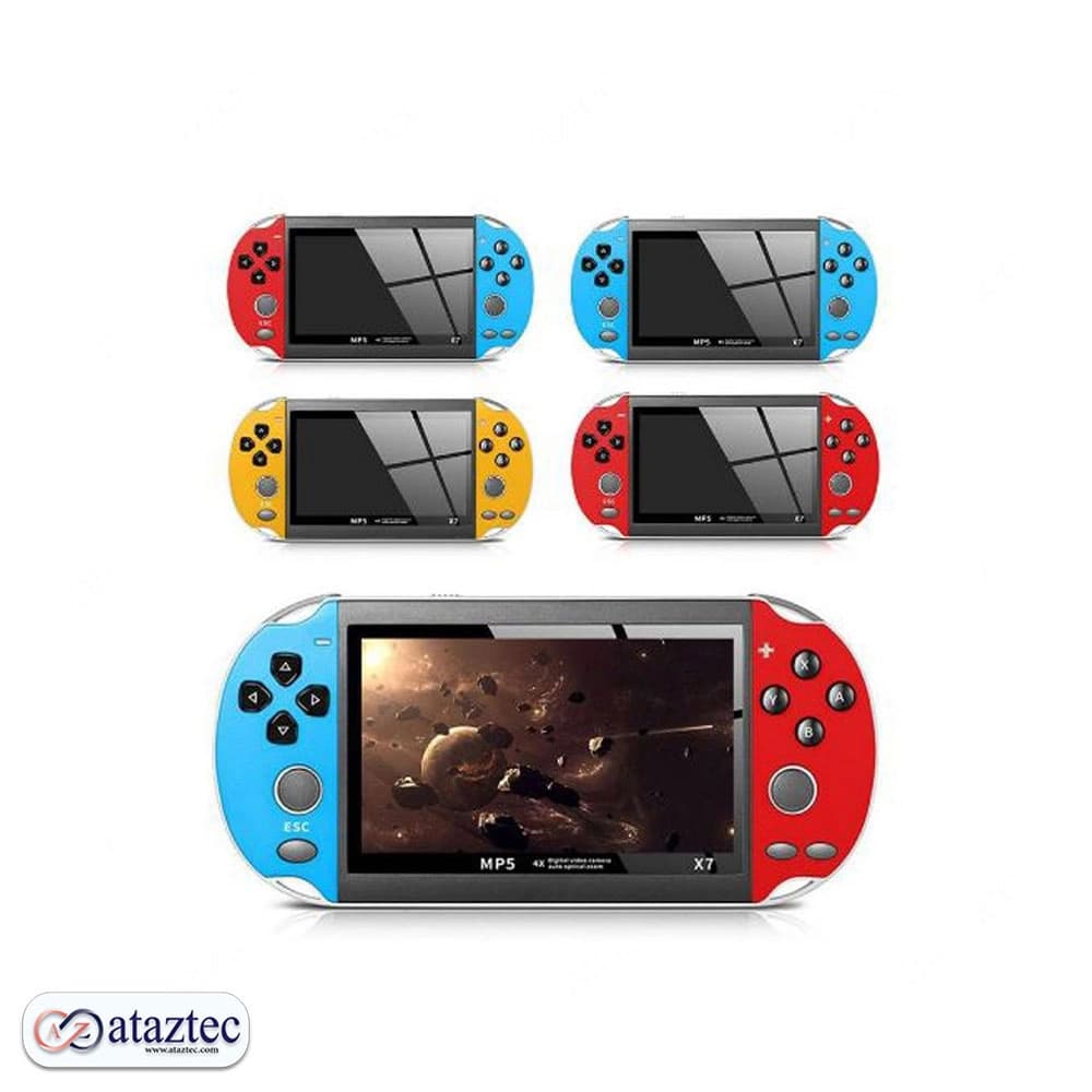 کنسول دستی بازی مدل X7 | صفحه نمایش 4.3 اینچی TFT LCD | با 8 گیگابایت حافظه داخلی — تصویر ۲