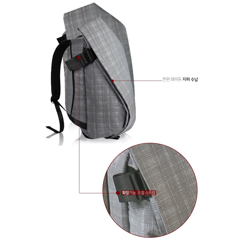 کوله پشتی Flanneret مدل GRID مناسب برای لپ تاپ 15.6 اینچی — تصویر ۸