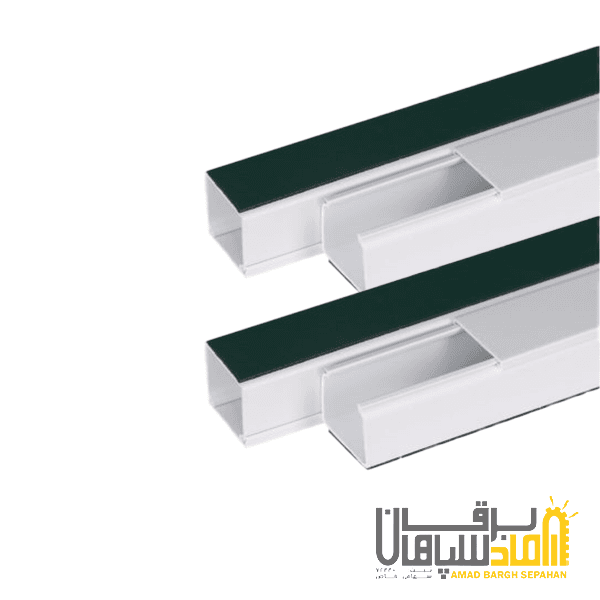 داکت خانگی پشت چسب دار ( بدون شیار ) 20×25 رعد