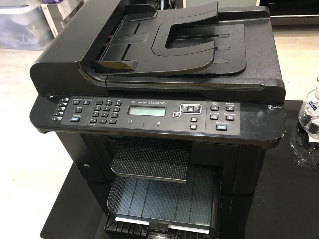 پرینتر 4 کاره HP لیزری HP Laserjet Pro M1536 DNF استوک — تصویر ۲