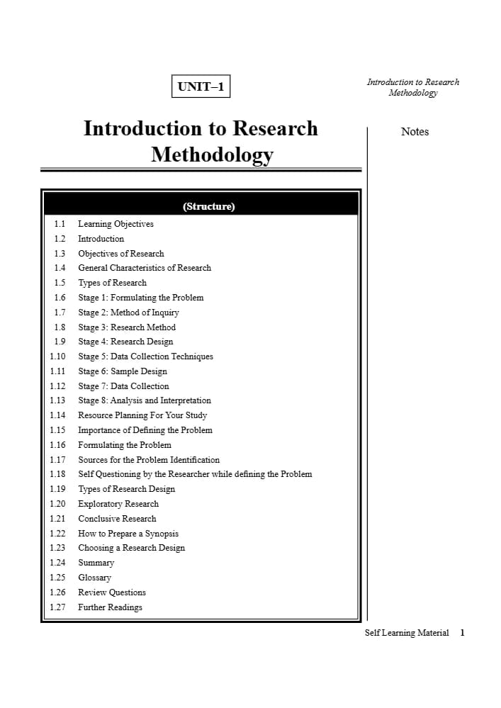 کتاب Introduction to Research Methodology (مقدمه‌ای بر روش تحقیق) نسخه انگلیسی PDF