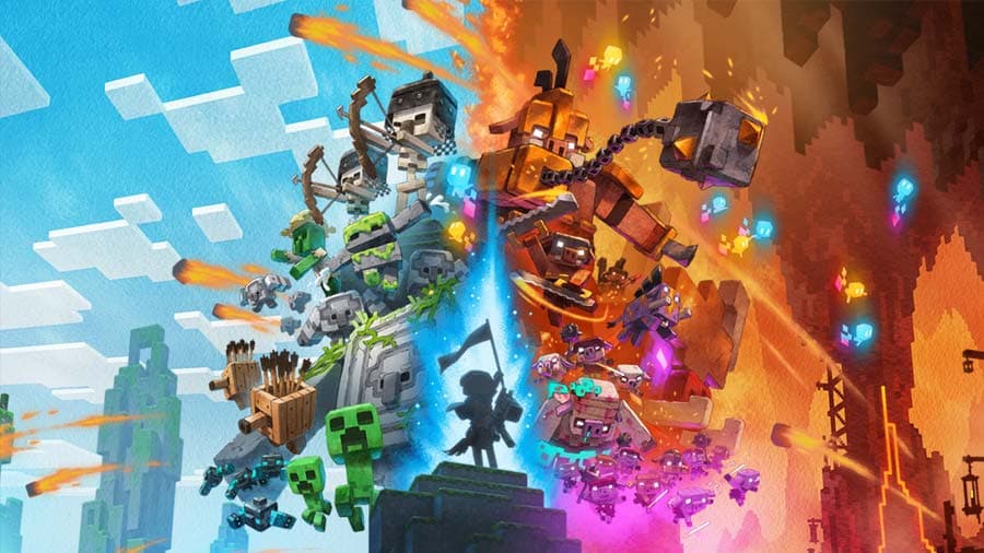 بازی ماینکرفت Minecraft Legends برای نینتندو سوییچ — تصویر ۳