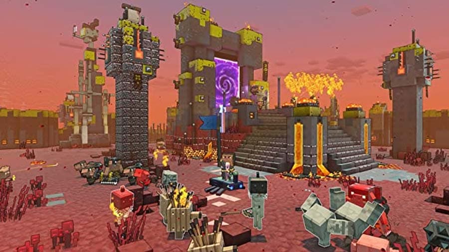 بازی ماینکرفت Minecraft Legends برای نینتندو سوییچ — تصویر ۶
