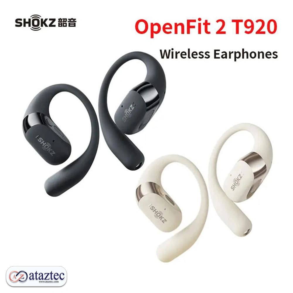 هدفون بی‌سیم افترشاکز مدل SHOKZ OpenFit 2 T920 | جدید ترین مدل2025 — تصویر ۳