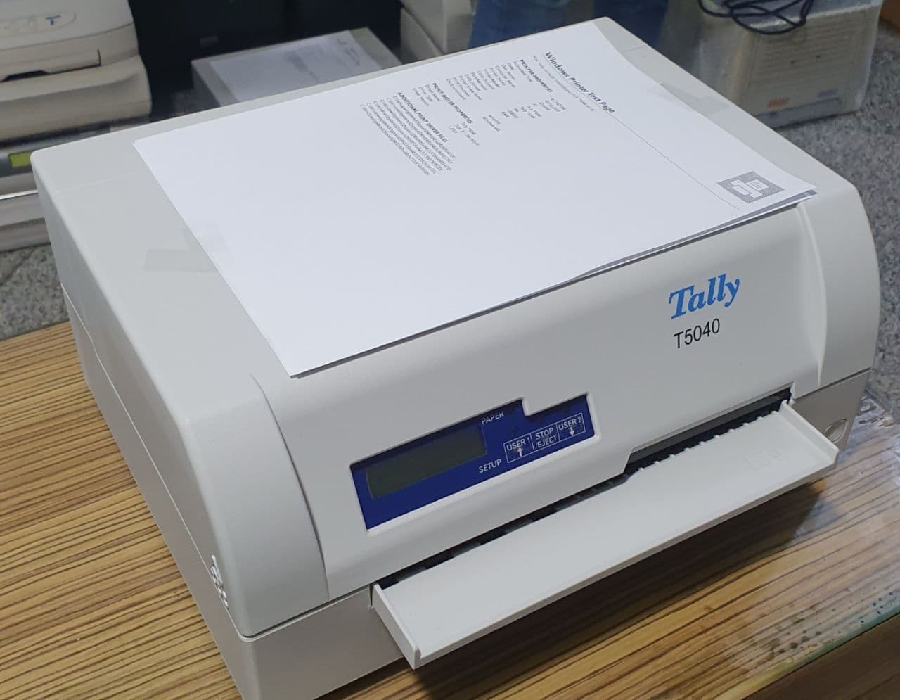 پرینتر سوزنی تالی T5040 استوک — تصویر ۴